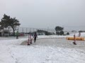 雪の中のJP2デビュー